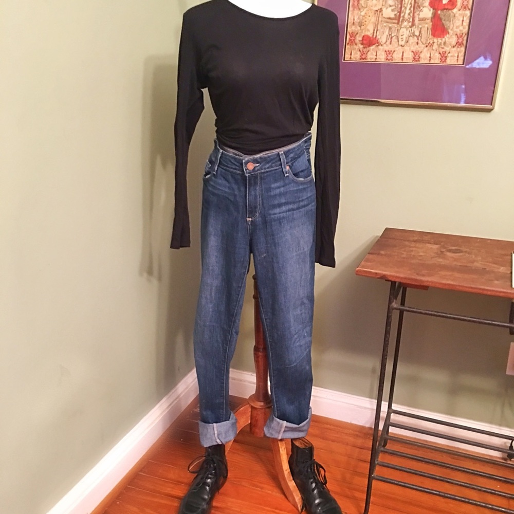 Paige Jimmy Jimmy Boyfriend Jeans